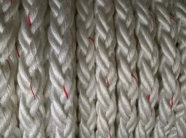 China 56mm x 220m IMPA Code High Strength PP &amp; Polyester Mixed Mooring Ropes supplier