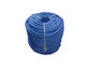 3 Strand Twist PP / Nylon / PE Rope With Blue and Green Color 200 Meter Length supplier